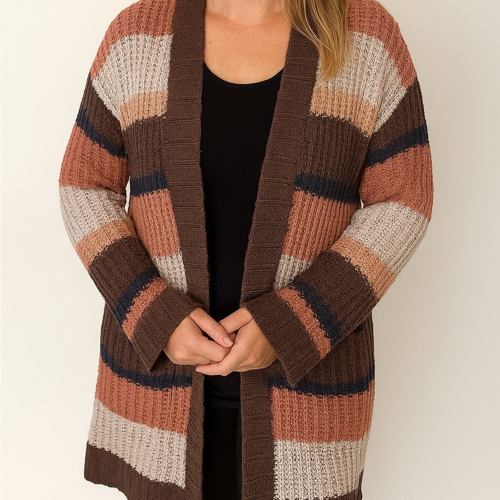 American Eagle Soft Striped Cardigan - Sz XS/S